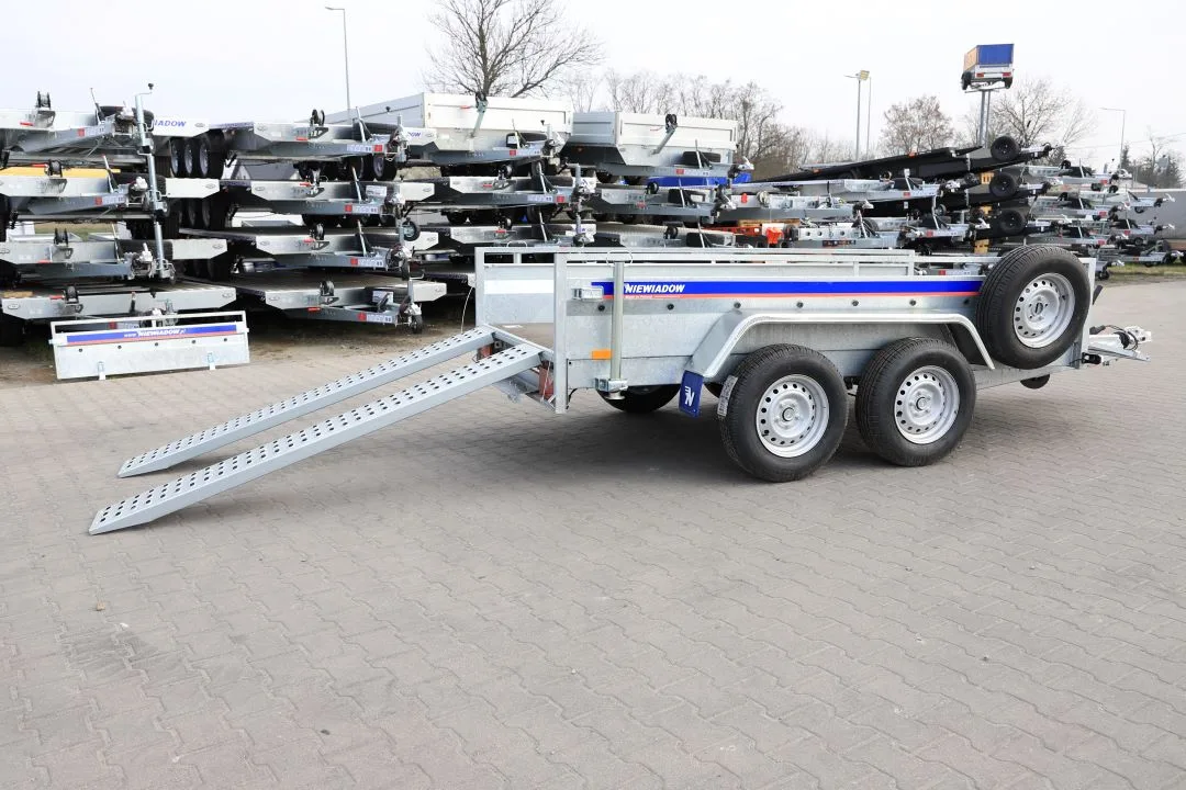 Niewiadów Majster  Przyczepa pod minikoparkę 300x150x45cm DMC 2700kg  Podjazdy - Bild 17