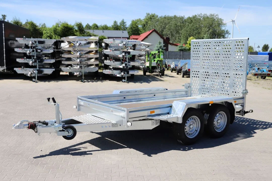 Niewiadów Przyczepa pod minikoparkę 306x155cm DMC 2700kg  Trap