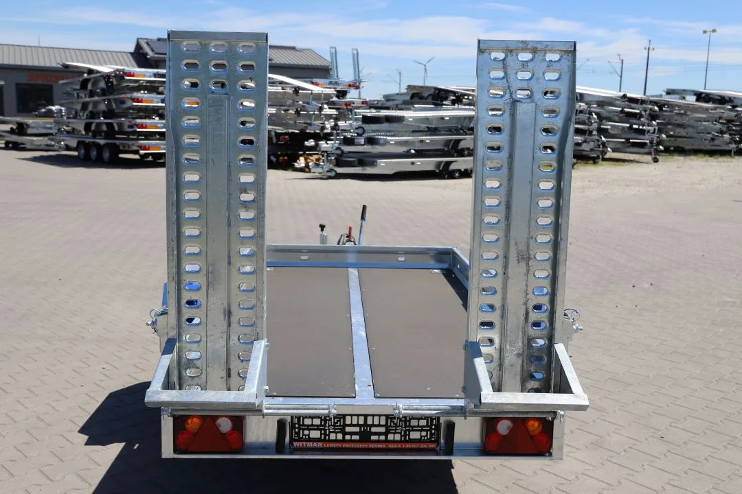 Niewiadów Przyczepa pod minikoparkę 254x132cm DMC 1300kg  Podjazdy - Bild 5