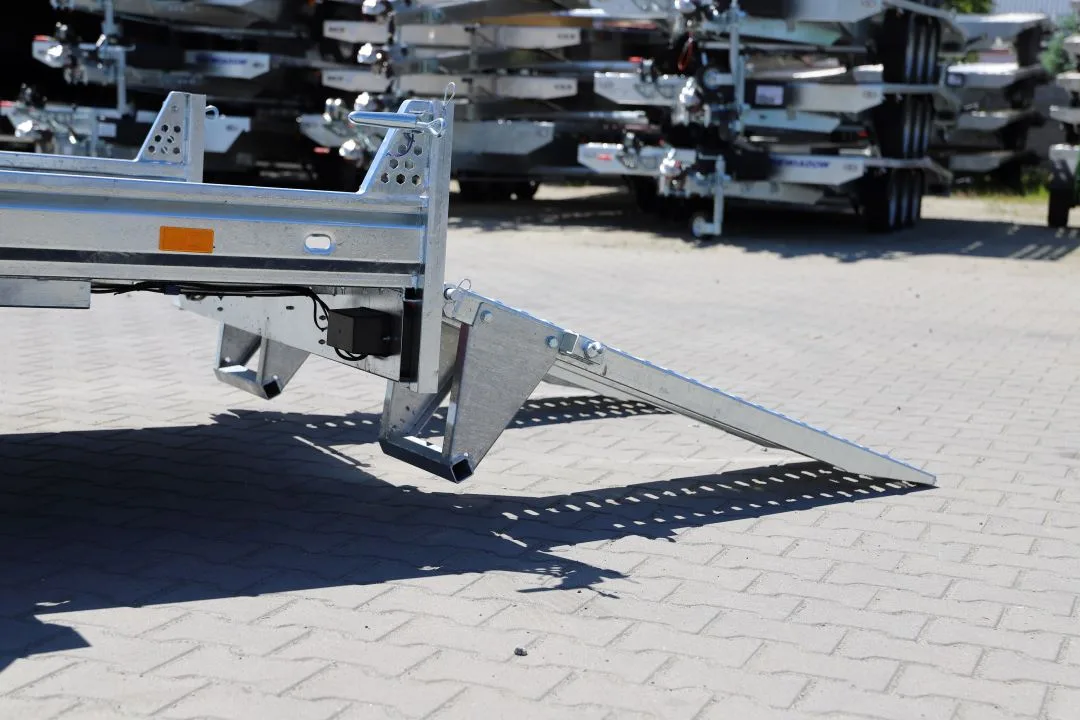 Niewiadów Przyczepa pod minikoparkę 254x132cm DMC 1300kg  Podjazdy - Bild 11