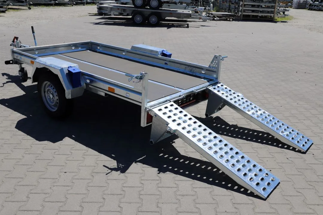 Niewiadów Przyczepa pod minikoparkę 254x132cm DMC 1300kg  Podjazdy - Bild 13