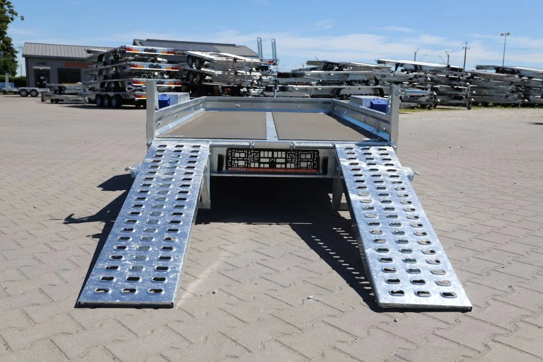 Niewiadów Przyczepa pod minikoparkę 254x132cm DMC 1300kg  Podjazdy - Bild 15