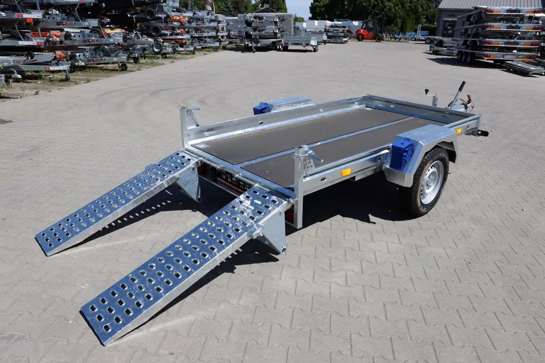 Niewiadów Przyczepa pod minikoparkę 254x132cm DMC 1300kg  Podjazdy - Bild 17