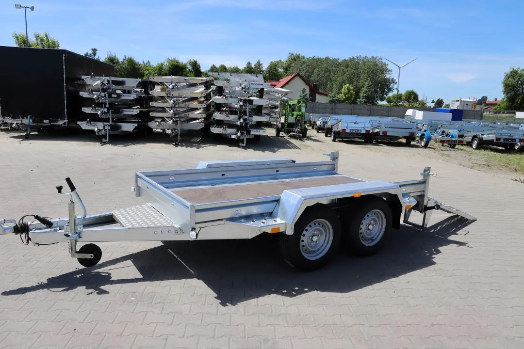 Niewiadów Przyczepa pod minikoparkę 306x155cm DMC 2700kg  Podjazdy - Bild 14