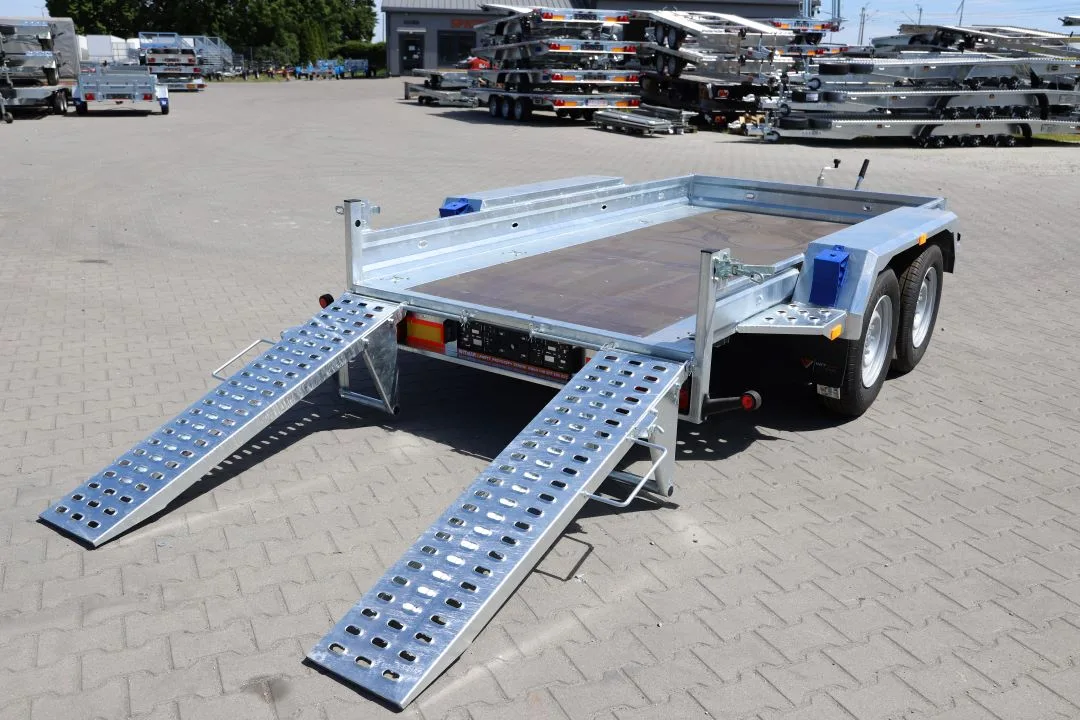 Niewiadów Przyczepa pod minikoparkę 306x155cm DMC 2700kg  Podjazdy - Bild 18