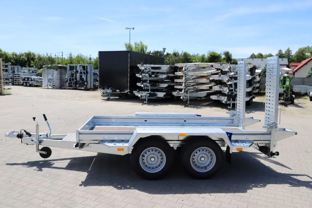 Niewiadów Przyczepa pod minikoparkę 306x155cm DMC 2700kg  Podjazdy - Bild 2