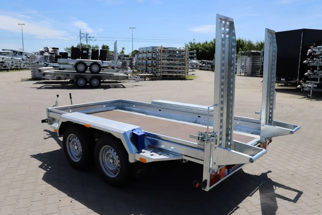 Niewiadów Przyczepa pod minikoparkę 306x155cm DMC 2700kg  Podjazdy - Bild 3