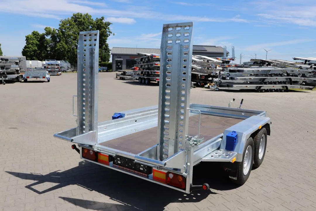 Niewiadów Przyczepa pod minikoparkę 306x155cm DMC 2700kg  Podjazdy - Bild 5