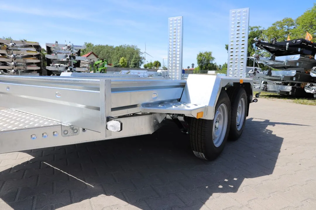 Niewiadów Przyczepa pod minikoparkę 306x155cm DMC 2700kg  Podjazdy - Bild 9