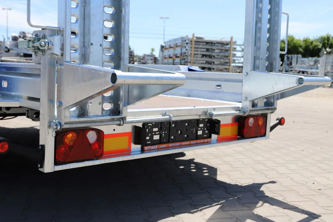 Niewiadów Przyczepa pod minikoparkę 306x155cm DMC 2700kg  Podjazdy - Bild 11
