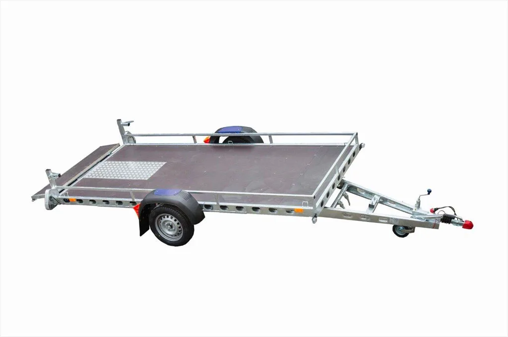 Wiola PSS 1H1350 – przyczepa motocyklowa / quad, 342x152 cm, DMC 1350 kg
