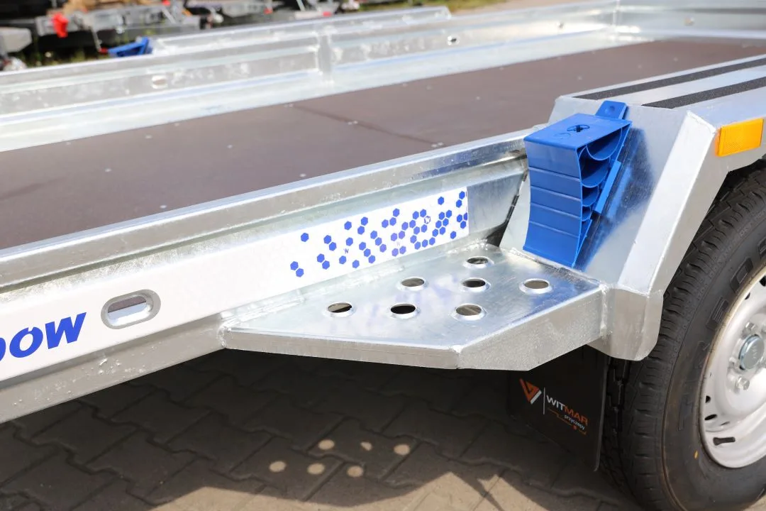 Niewiadów Przyczepa pod minikoparkę 350x185cm DMC 3500kg  Trap - zdjęcie 4