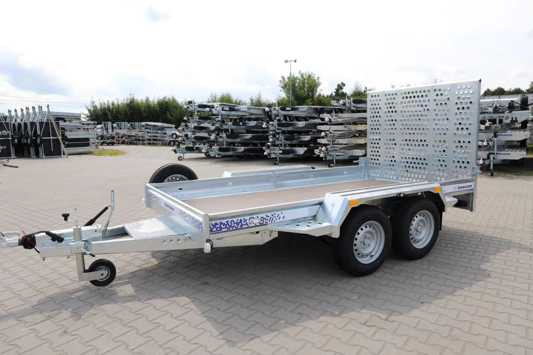 Niewiadów Przyczepa pod minikoparkę 350x185cm DMC 3500kg  Trap - zdjęcie 10