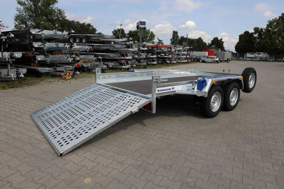 Niewiadów Przyczepa pod minikoparkę 350x185cm DMC 3500kg  Trap - zdjęcie 14
