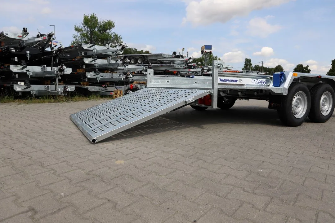 Niewiadów Przyczepa pod minikoparkę 350x185cm DMC 3500kg  Trap - zdjęcie 15