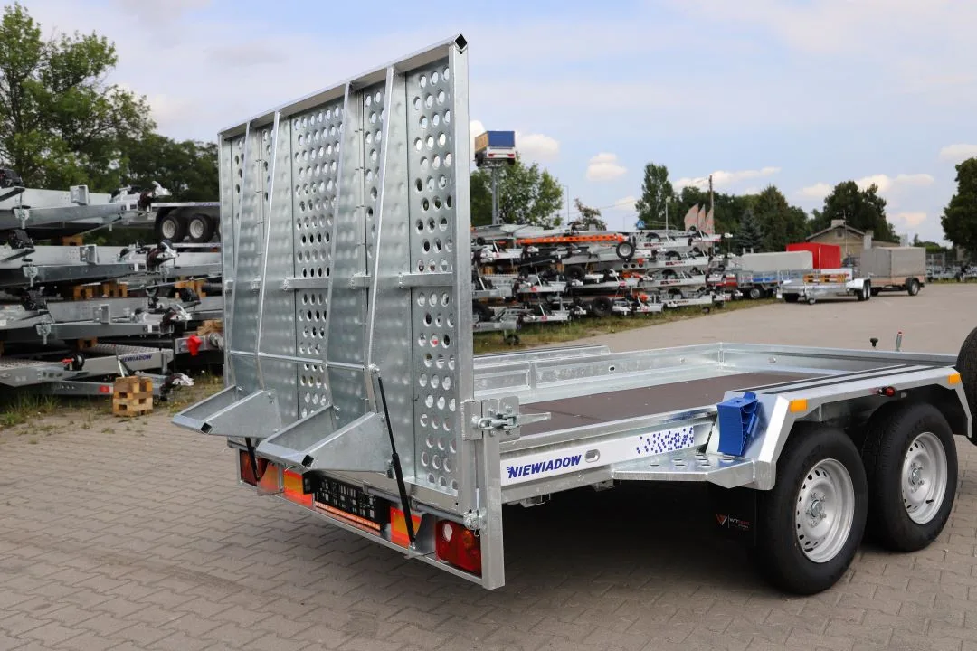Niewiadów Przyczepa pod minikoparkę 350x185cm DMC 3500kg  Trap - zdjęcie 18