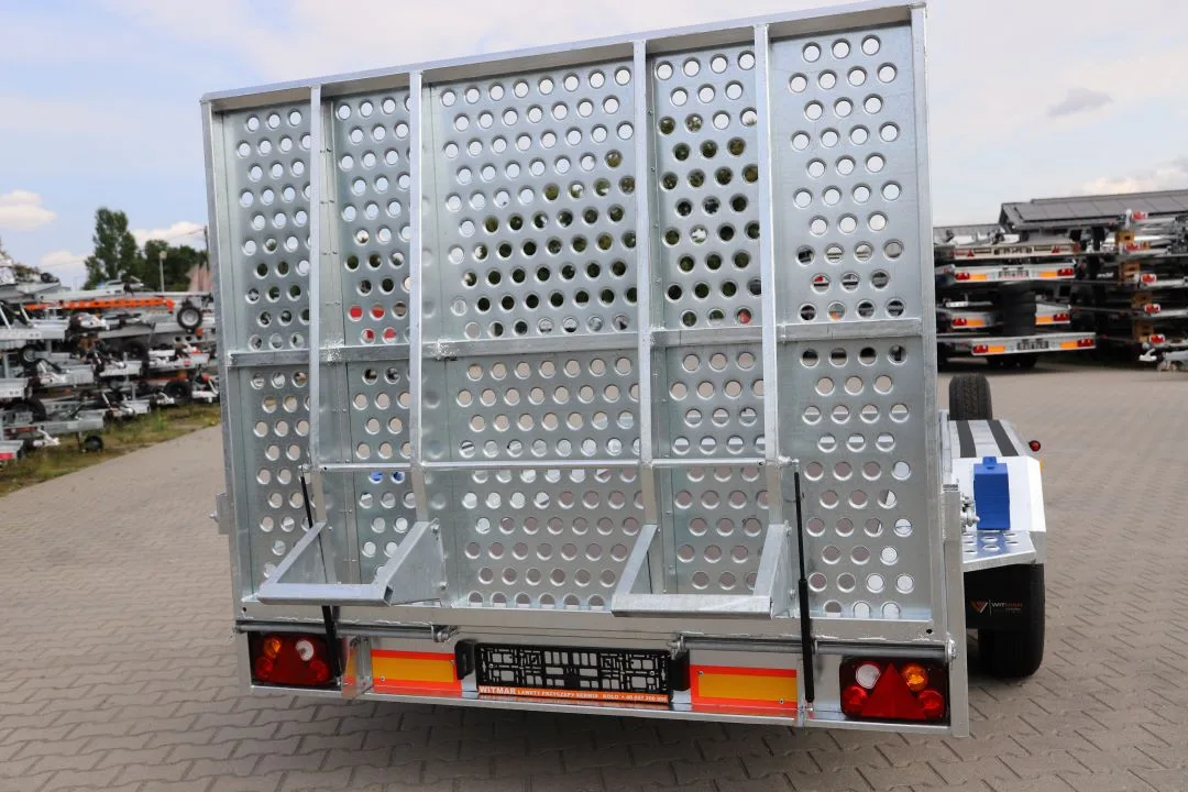 Niewiadów Przyczepa pod minikoparkę 350x185cm DMC 3500kg  Trap - zdjęcie 19