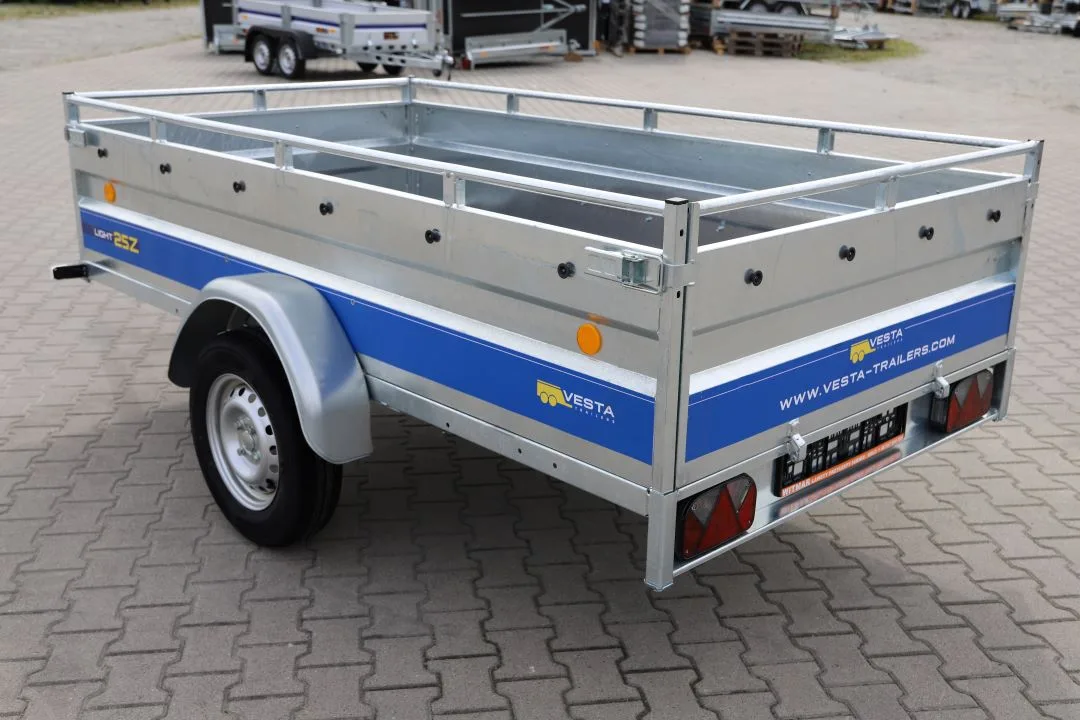 VESTA Light 25Z  251x135x45cm + Reling Burta 2mm , 1 oś  DMC 750kg - zdjęcie 2