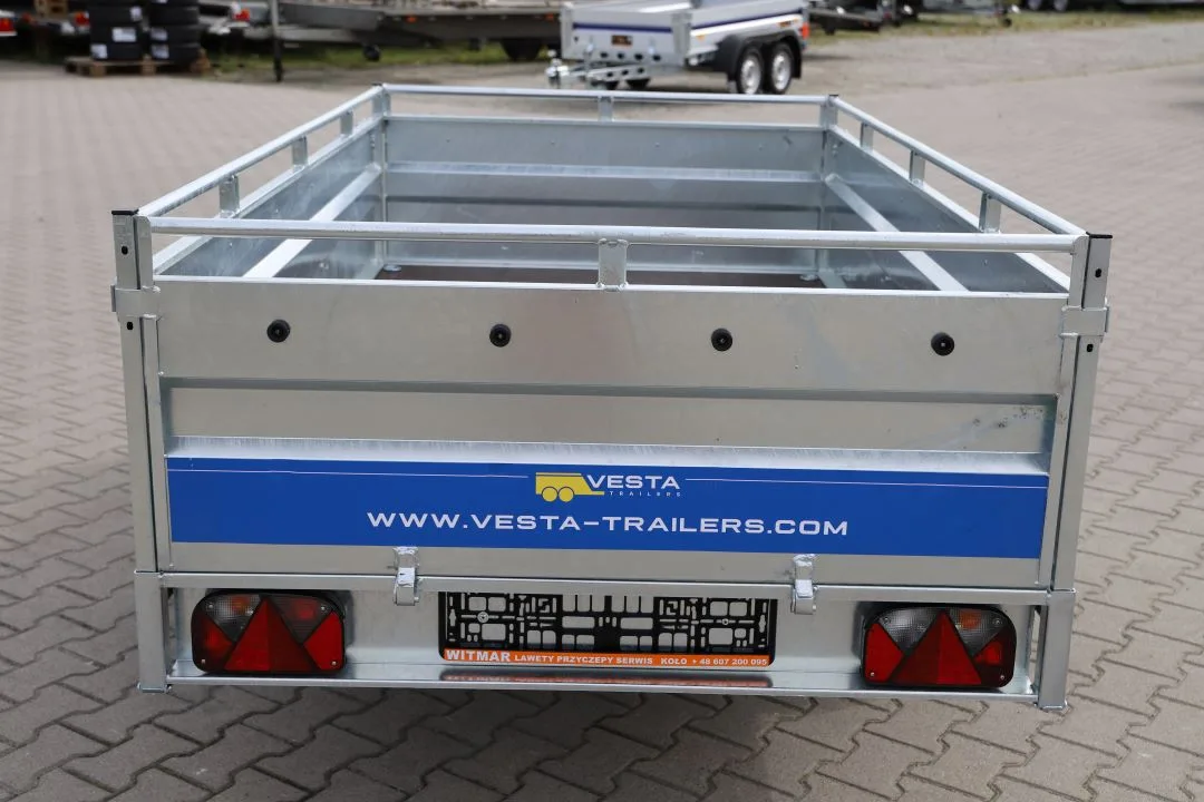 VESTA Light 25Z  251x135x45cm + Reling Burta 2mm , 1 oś  DMC 750kg - zdjęcie 3