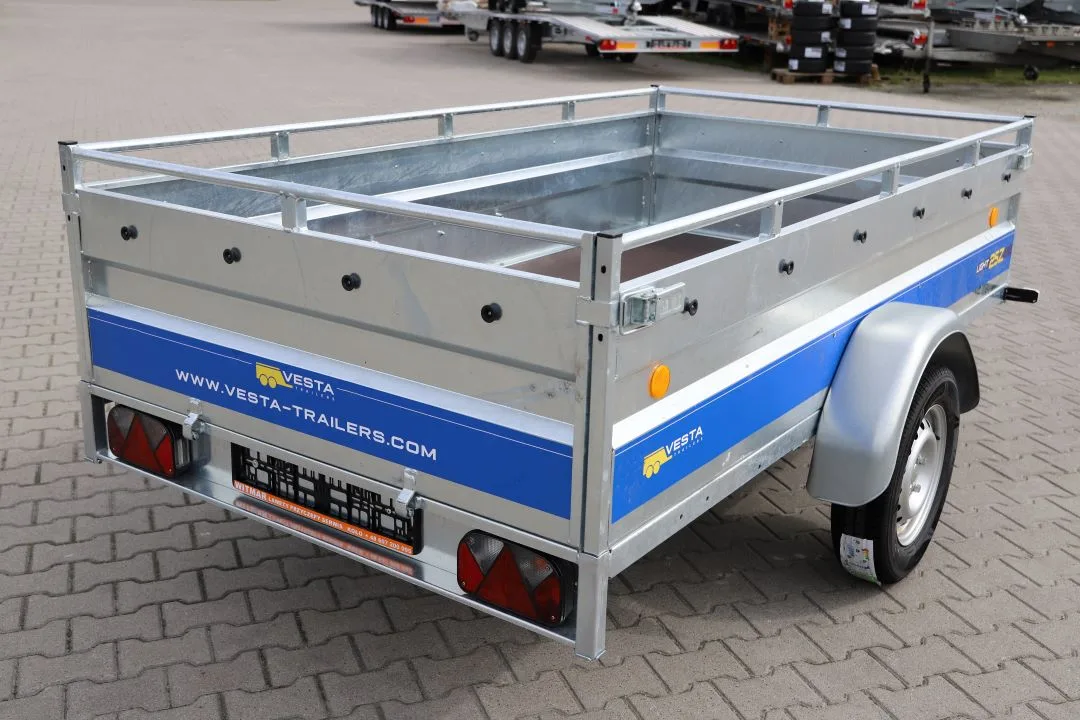 VESTA Light 25Z  251x135x45cm + Reling Burta 2mm , 1 oś  DMC 750kg - zdjęcie 4