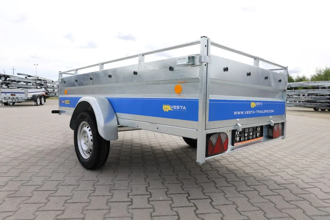 VESTA Light 25Z  251x135x45cm + Reling Burta 2mm , 1 oś  DMC 750kg - zdjęcie 8