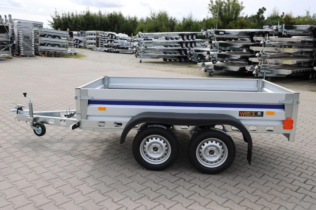 Wiola Krakus Plus - leichter zweiachsiger Anhänger, 252x132 cm, zGG 750 kg - Bild 2