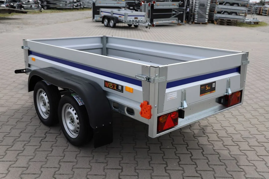 Wiola Krakus Plus - leichter zweiachsiger Anhänger, 252x132 cm, zGG 750 kg - Bild 3