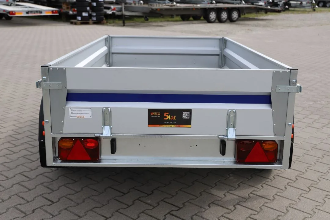 Wiola Krakus Plus - leichter zweiachsiger Anhänger, 252x132 cm, zGG 750 kg - Bild 4