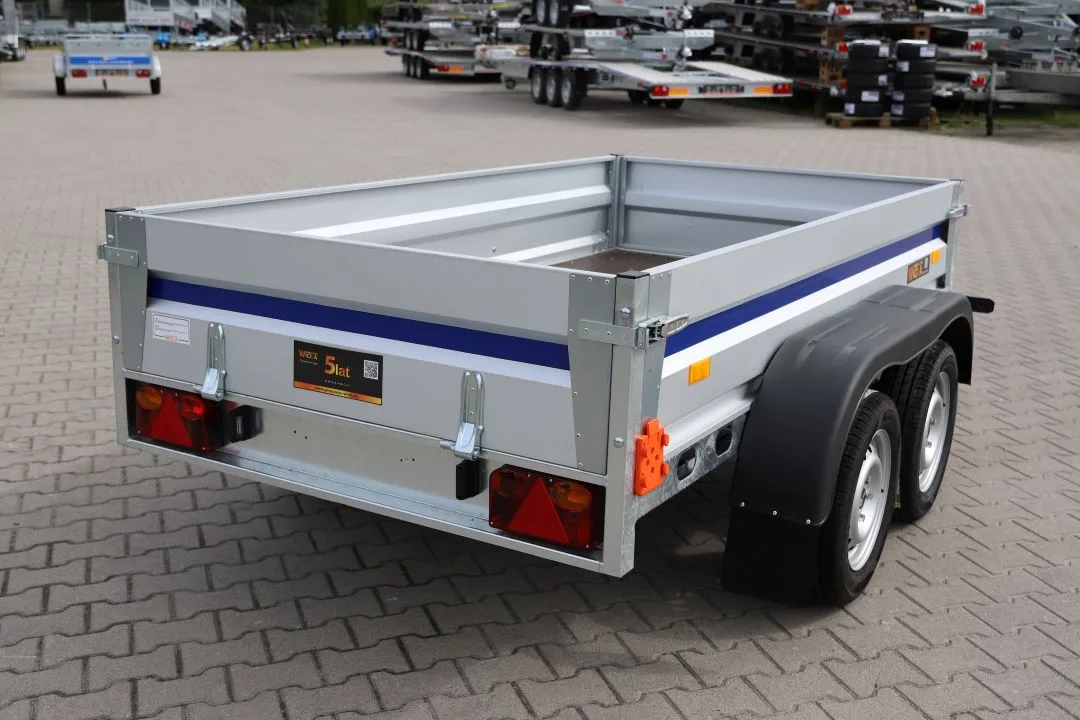 Wiola Krakus Plus - leichter zweiachsiger Anhänger, 252x132 cm, zGG 750 kg - Bild 5