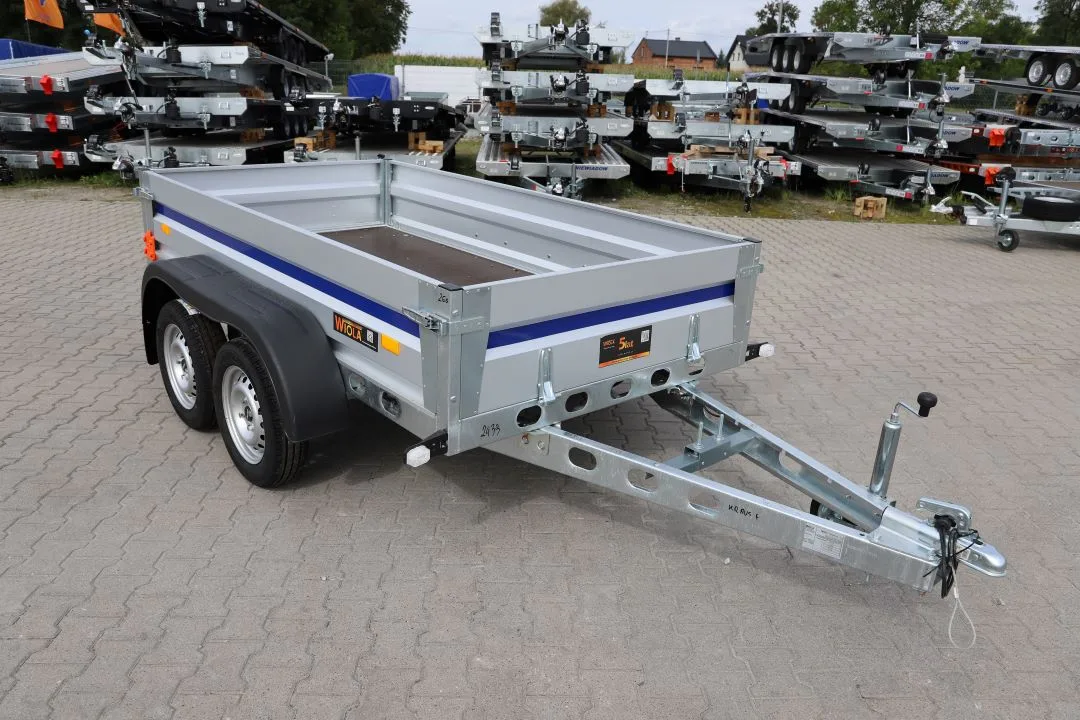 Wiola Krakus Plus - leichter zweiachsiger Anhänger, 252x132 cm, zGG 750 kg - Bild 7