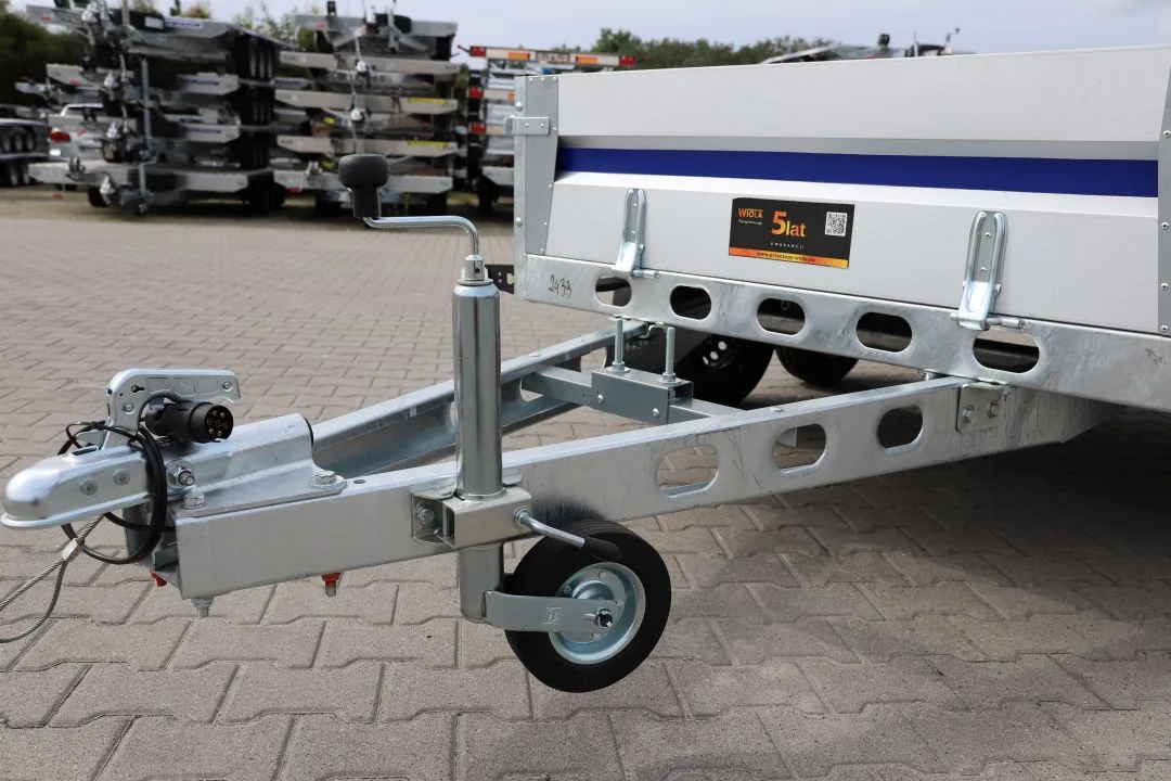 Wiola Krakus Plus - leichter zweiachsiger Anhänger, 252x132 cm, zGG 750 kg - Bild 8