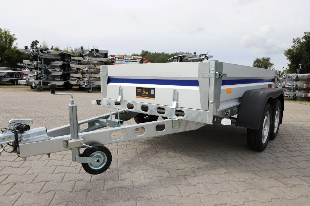 Wiola Krakus Plus - leichter zweiachsiger Anhänger, 252x132 cm, zGG 750 kg - Bild 9
