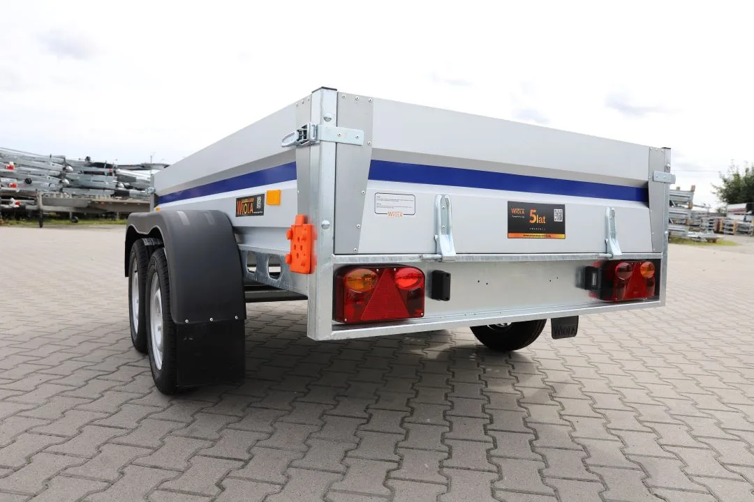 Wiola Krakus Plus - leichter zweiachsiger Anhänger, 252x132 cm, zGG 750 kg - Bild 11