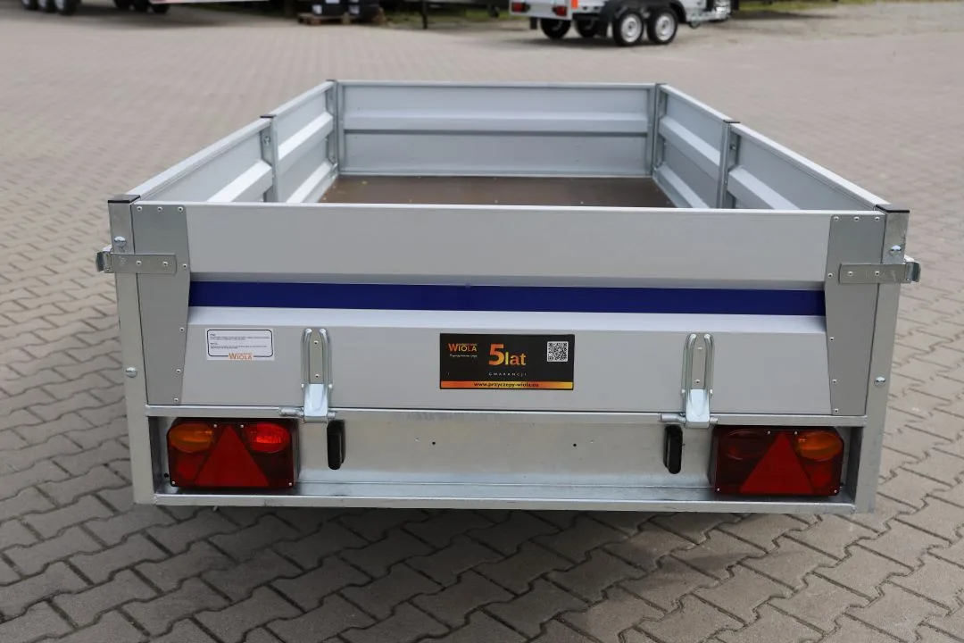 Wiola Mazowia Plus - leichter zweiachsiger Anhänger, 272x132 cm, zGG 750 kg - Bild 4