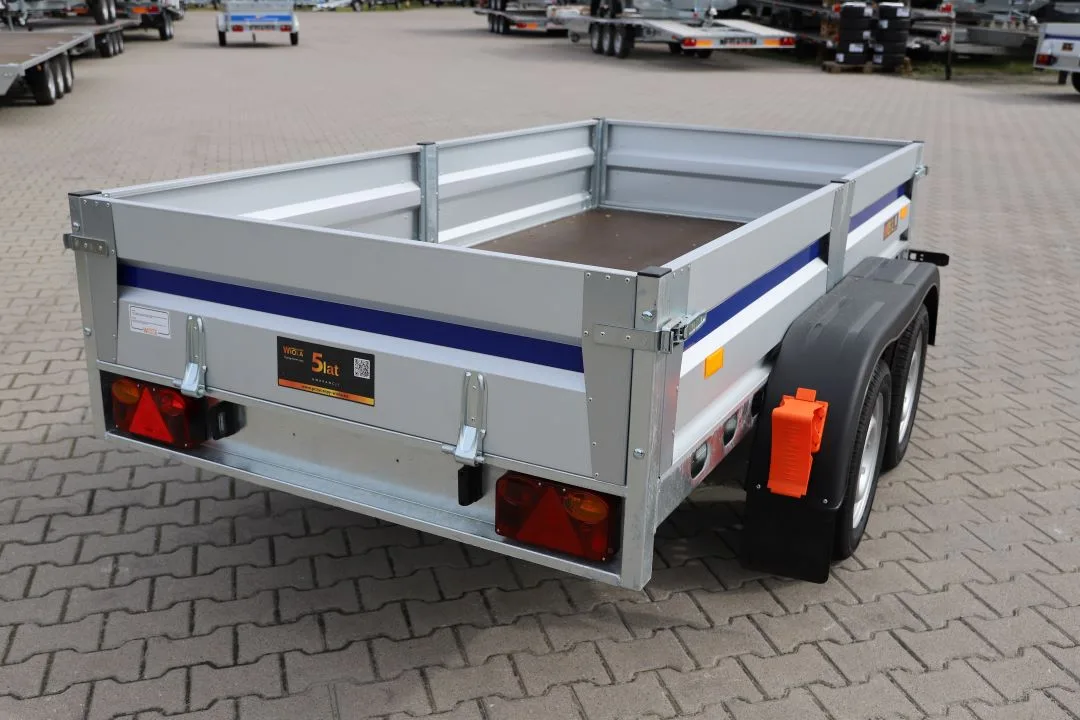 Wiola Mazowia Plus - leichter zweiachsiger Anhänger, 272x132 cm, zGG 750 kg - Bild 5