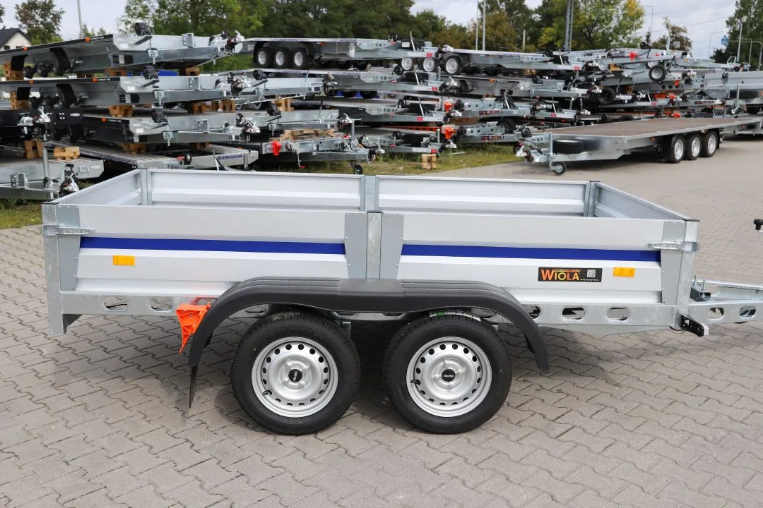 Wiola Mazowia Plus - leichter zweiachsiger Anhänger, 272x132 cm, zGG 750 kg - Bild 6