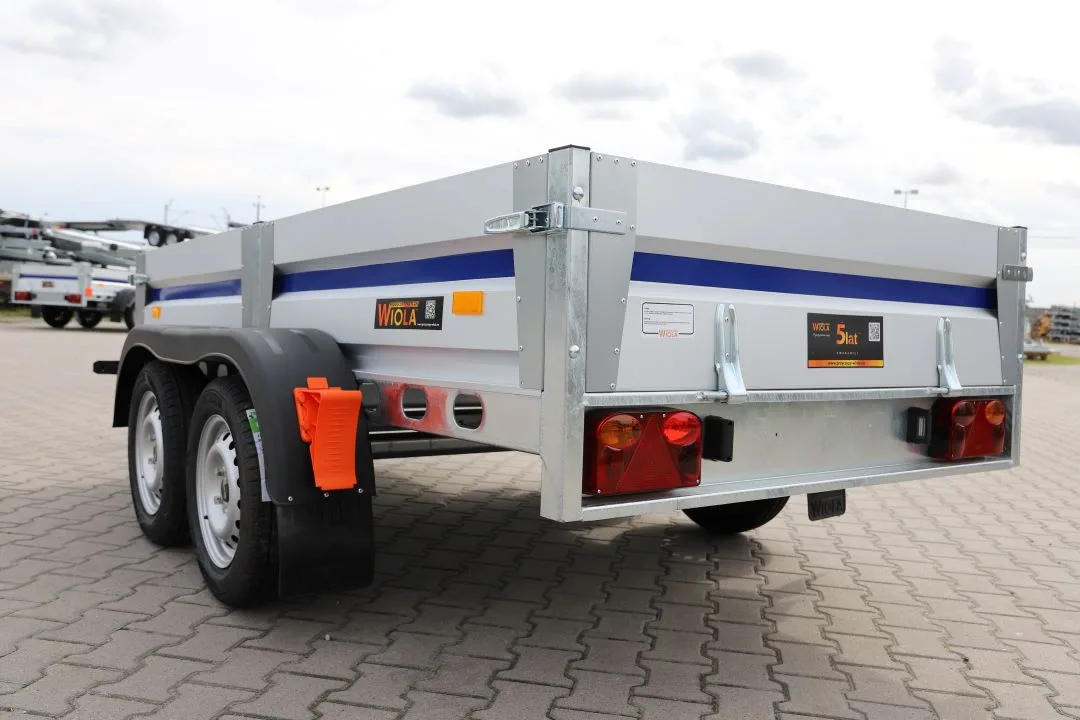Wiola Mazowia Plus - leichter zweiachsiger Anhänger, 272x132 cm, zGG 750 kg - Bild 11