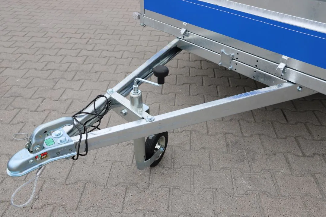 VESTA Light 25ZDA  251x135x45cm + Reling, Burta 2mm , 1 oś  DMC 750kg - Bild 8