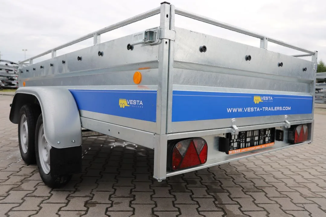 VESTA Light 30ZDA  300x150x45cm + Reling Burta 2mm , 2 osie  DMC 750kg - Bild 11