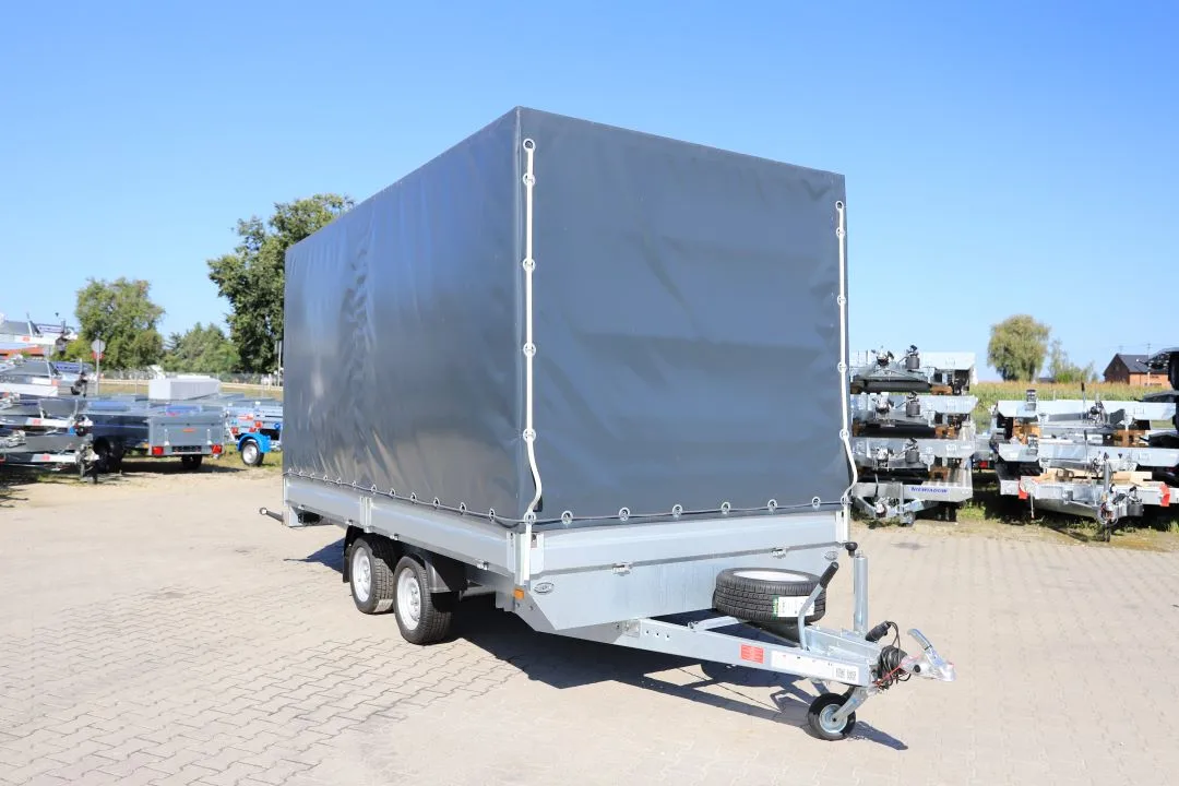 Niewiadów Boss 400x210x200 DMC 2700kg Burty alu - zdjęcie 3