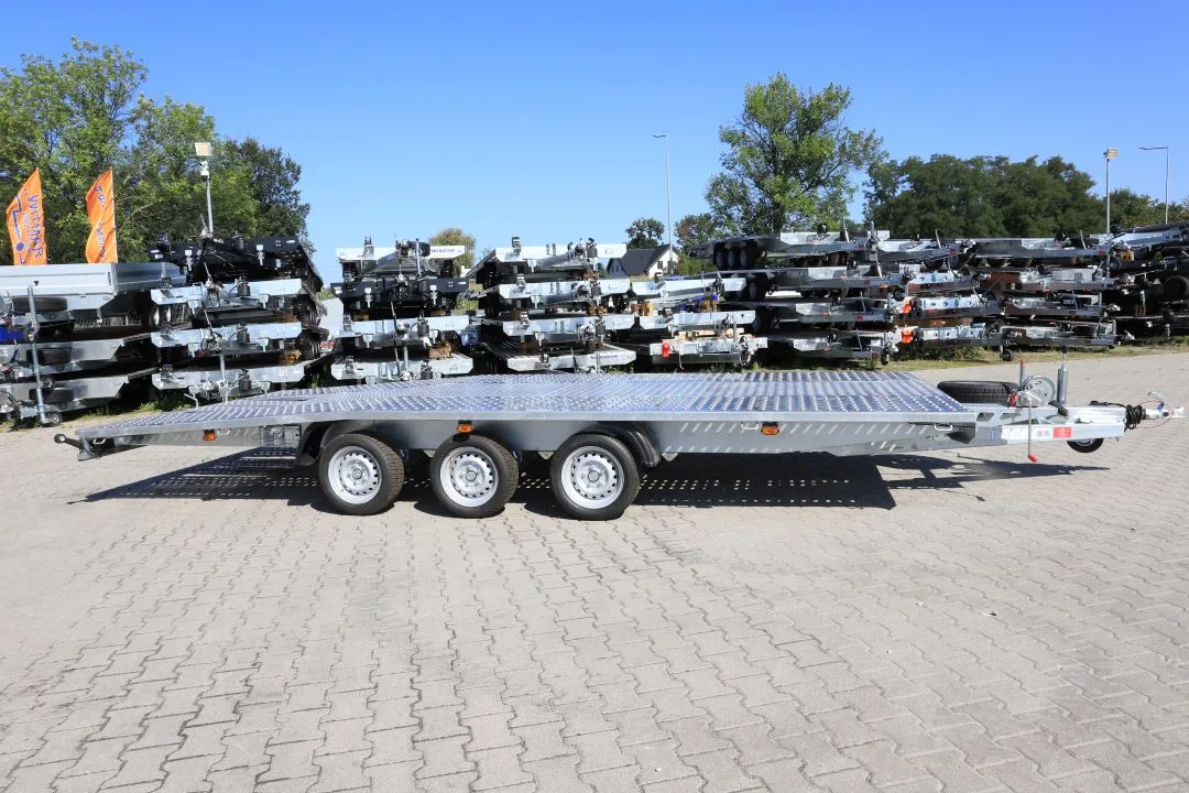 Niewiadów Jupiter 5.5 x2.4+ alu ryfel 3 osie DMC 3500 kg FULL LED - zdjęcie 2