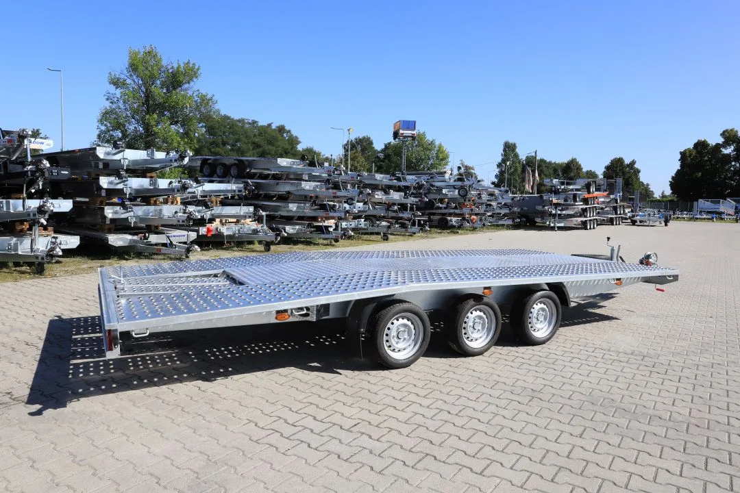 Niewiadów Jupiter 5.5 x2.4+ alu ryfel 3 osie DMC 3500 kg FULL LED - zdjęcie 3