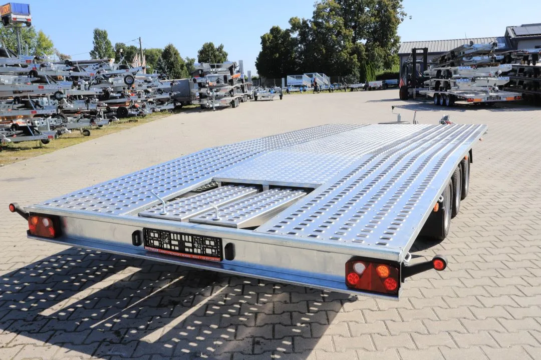 Niewiadów Jupiter 5.5 x2.4+ alu ryfel 3 osie DMC 3500 kg FULL LED - zdjęcie 4