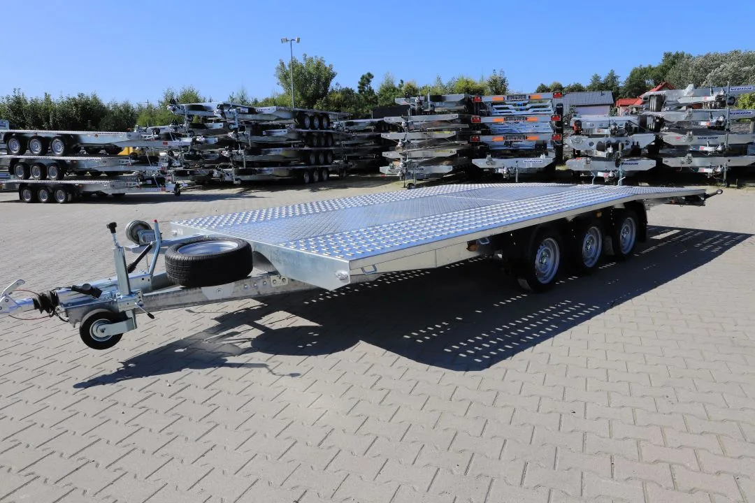 Niewiadów Jupiter 5.5 x2.4+ alu ryfel 3 osie DMC 3500 kg FULL LED - zdjęcie 6