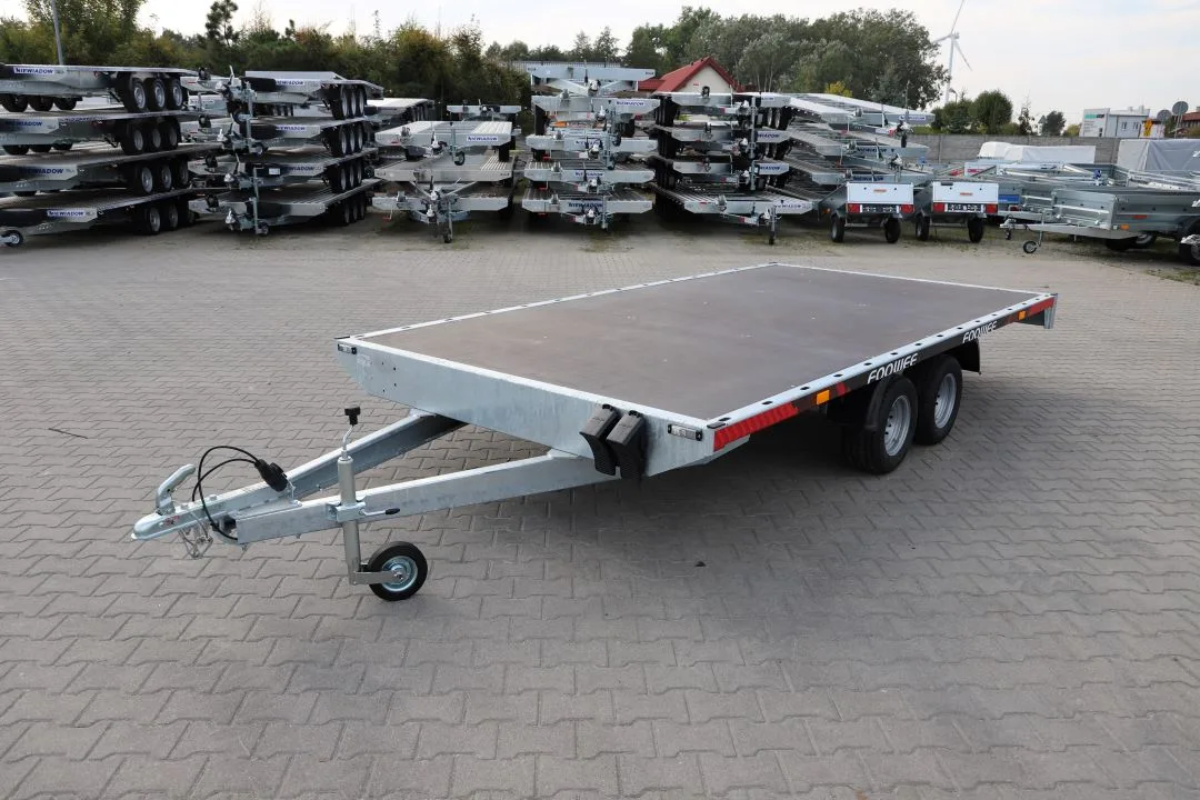 FOOWEE 3.9 × 2.05 – Zweiachs-Plattformanhänger, zGG 750 kg