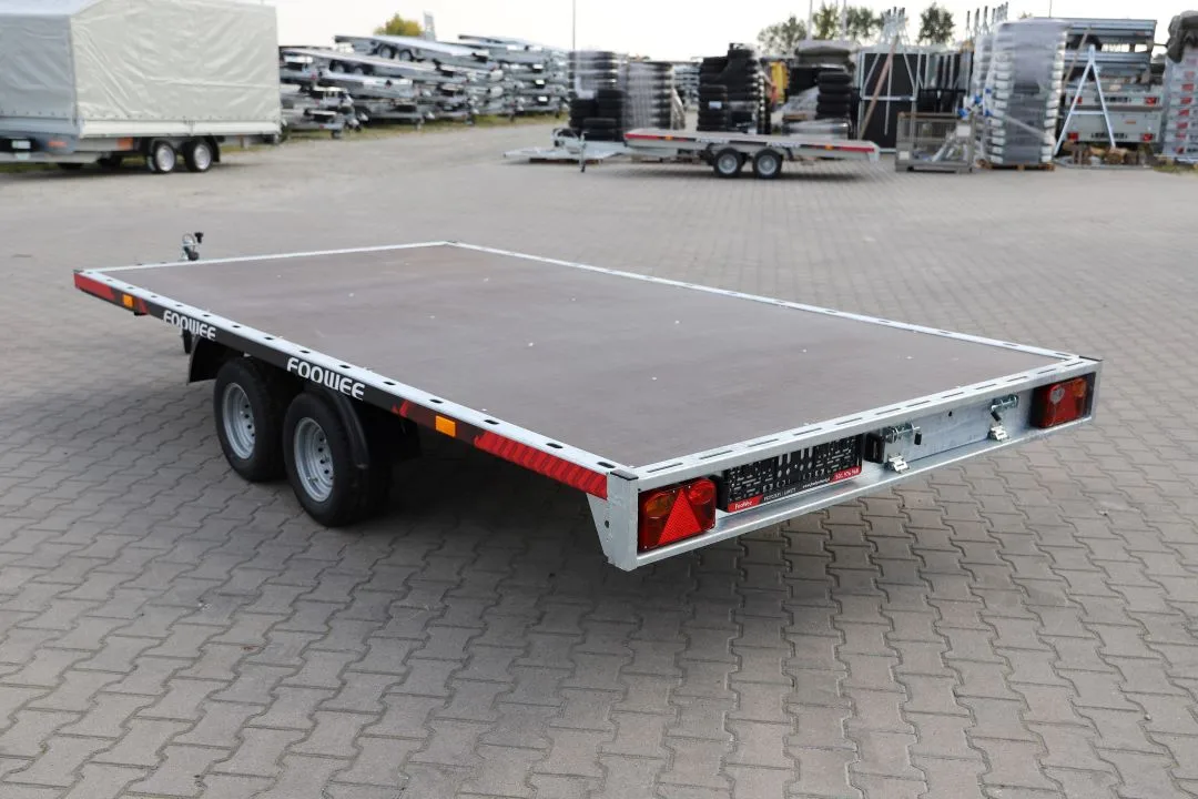FOOWEE 3.9 × 2.05 – Zweiachs-Plattformanhänger, zGG 750 kg - Bild 3
