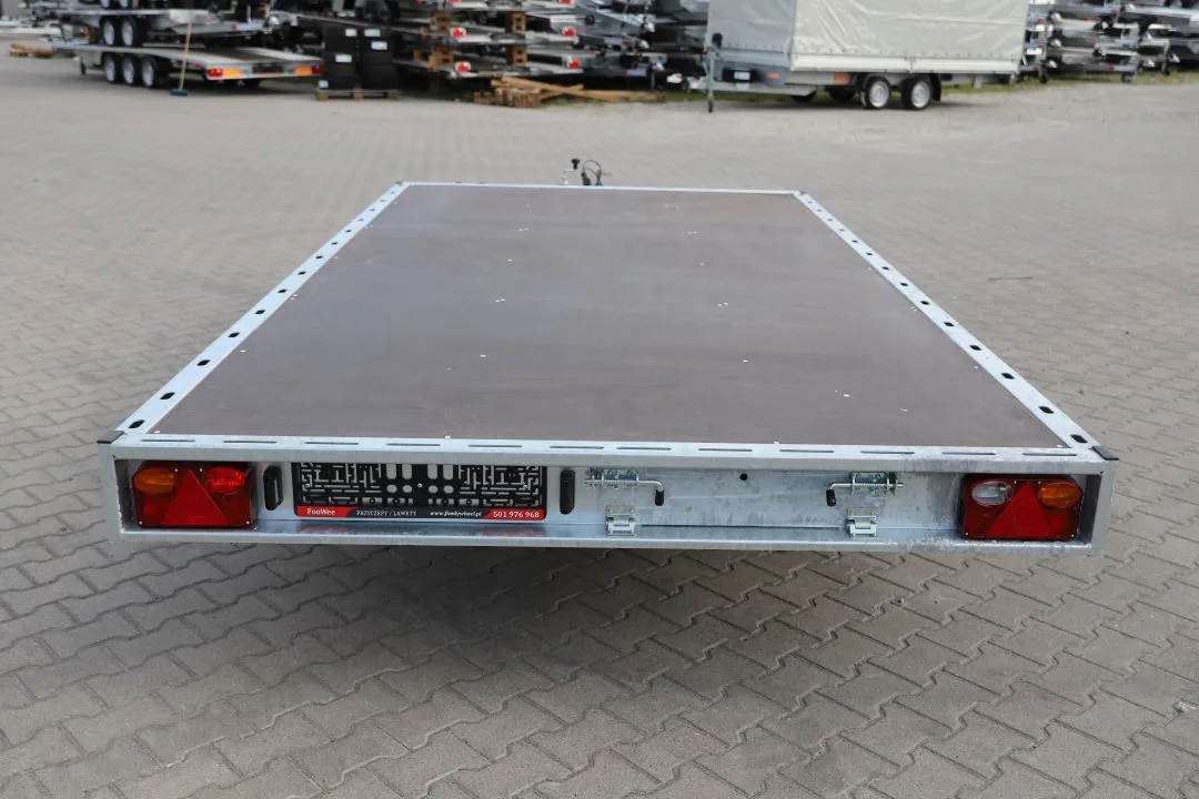 FOOWEE 3.9 × 2.05 – Zweiachs-Plattformanhänger, zGG 750 kg - Bild 4