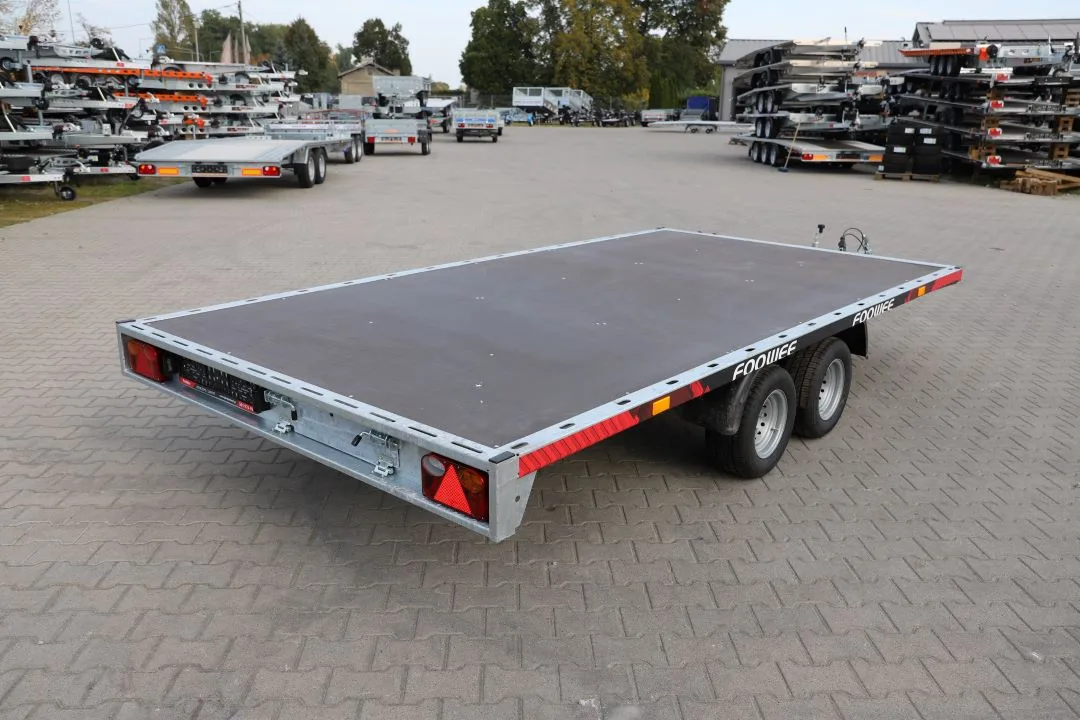 FOOWEE 3.9 × 2.05 – Zweiachs-Plattformanhänger, zGG 750 kg - Bild 5