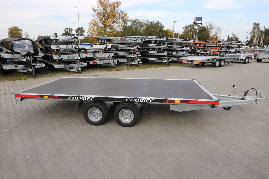 FOOWEE 3.9 × 2.05 – Zweiachs-Plattformanhänger, zGG 750 kg - Bild 6