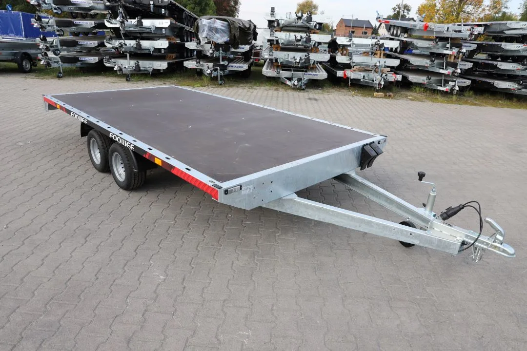 FOOWEE 3.9 × 2.05 – Zweiachs-Plattformanhänger, zGG 750 kg - Bild 7
